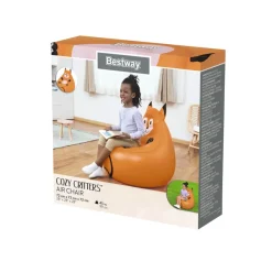 Bestway Sæsonafslutning|Telte & Campingmøbler|Cozy Critters oppustelig stol ræv