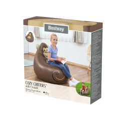 Bestway Sæsonafslutning|Telte & Campingmøbler|Cozy Critters oppustelig stol abe