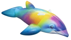 Bestway Strand- & Badelegetøj|Badedyr & Vandleg|Dolphin Daydream badedyr 168 x 66 cm Multifarvet