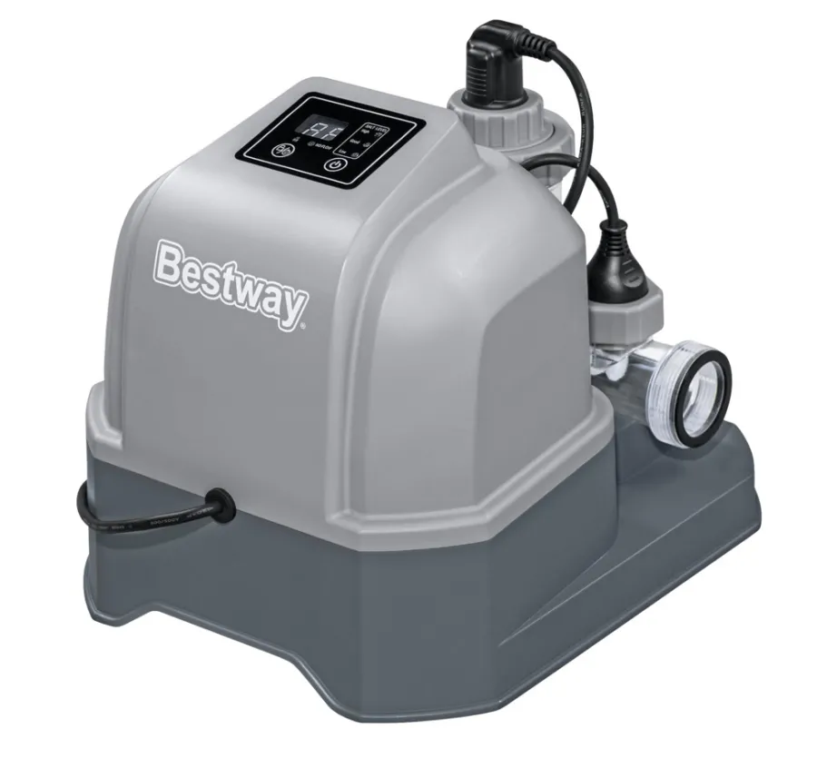 Bestway Poolkemi & Testudstyr|Hydrogenic™ saltvandsklorinator 12 g/t