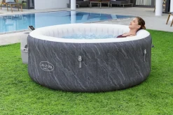 Bestway Udendørs Spabade|Lay-Z-Spa Boracay 4 spabad Ø180 cm Blue Marble