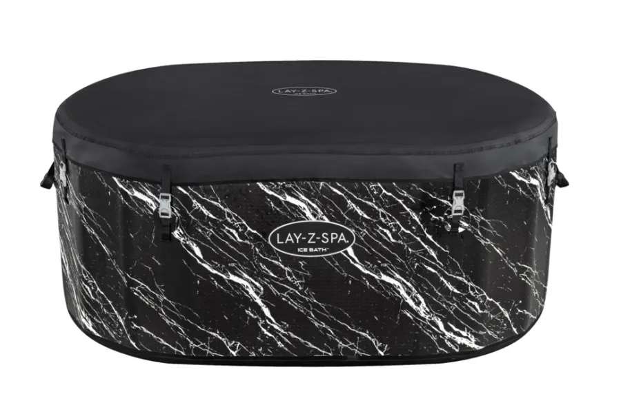 Bestway Badekar|Udendørs Spabade|Lay-Z-Spa Glacial Dip isbad 420 liter Sort marmor