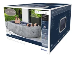 Bestway Udendørs Spabade|Lay-Z-Spa San Francisco 7 spabad 230 x 230 cm