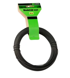 Garden® Trådhegn|Bindetråd 1,4 mm x 60 meter - Sort