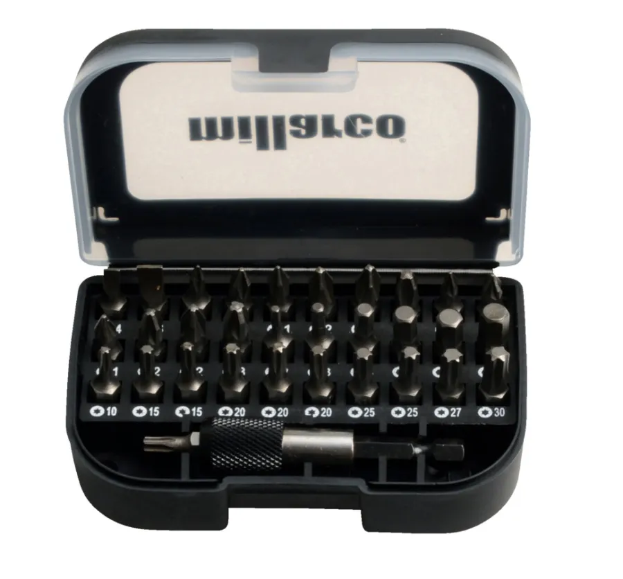 WORK it by millarco Bor & Bits|Bitssæt med 32 dele inkl. bitholder
