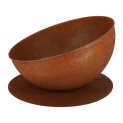 Gardenlife Fire Bålfad & Tilbehør|Bålfad rusten stål 49,2 x 50,9 cm