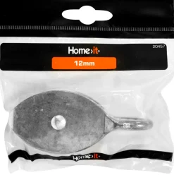 HOME it Kæder & Wirer|Blokrulle elforzinket 12 mm
