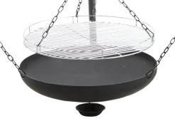 Grillexpert® Bålfad & Tilbehør|Bålsted tripod med bålfad og rist Ø55 cm -