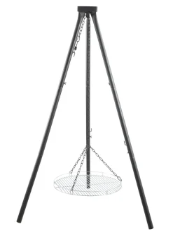 Grillexpert® Bålfad & Tilbehør|Bålsted tripod med bålfad og rist Ø55 cm -