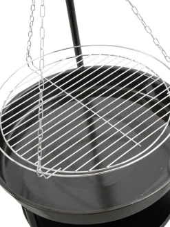 Grillexpert® Bålfad & Tilbehør|Bålsted tripod med bålfad og rist -