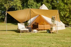 Blue Moose Telte & Campingmøbler|telt Bell glamping 500 x 500 cm Beige