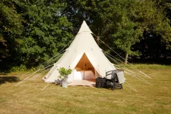 Blue Moose Telte & Campingmøbler|tipitelt glamping 500 x 500 cm