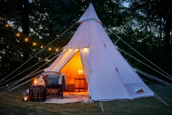 Blue Moose Telte & Campingmøbler|tipitelt glamping 500 x 500 cm