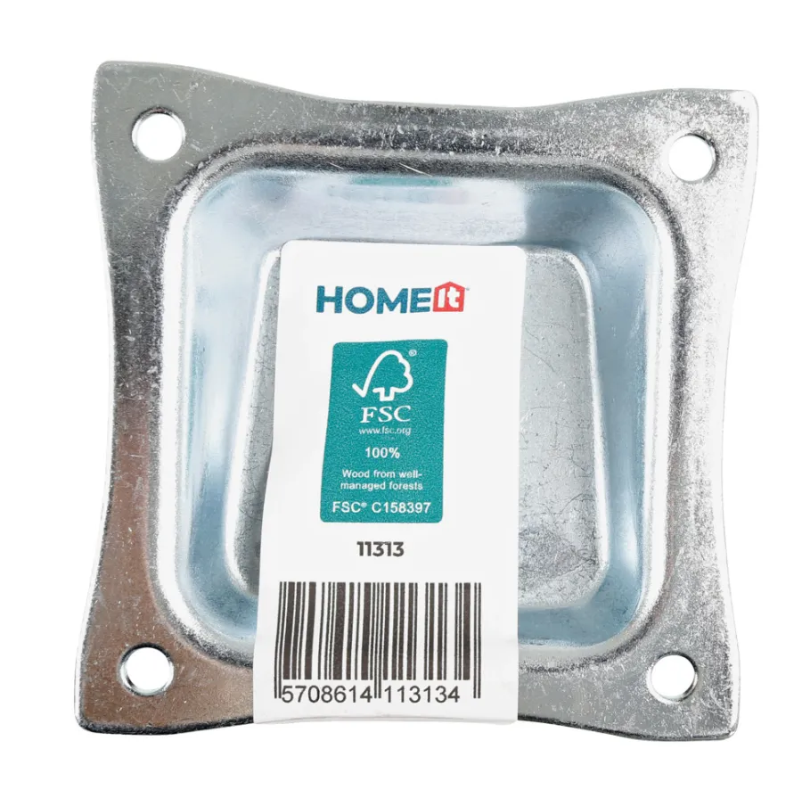 HOME it Bordben|Bordben skråtstillet Ø25/45 mm x 80 cm bøg Sort