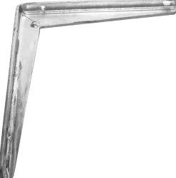 HOME it Vægskinner & Hyldeknægte|Bordbæring T-profil 200 x 250 mm galvaniseret