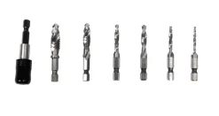 PRIZE® Bor & Bits|Bor- & gevindskæresæt 7 dele -