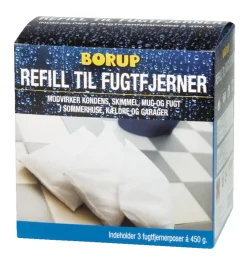 Borup Affugtere|fugtfjerner refill poser 3 stk.