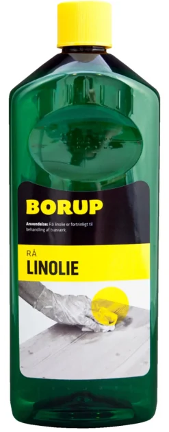Borup Øvrige Kemikalier|rå linolie 1 liter