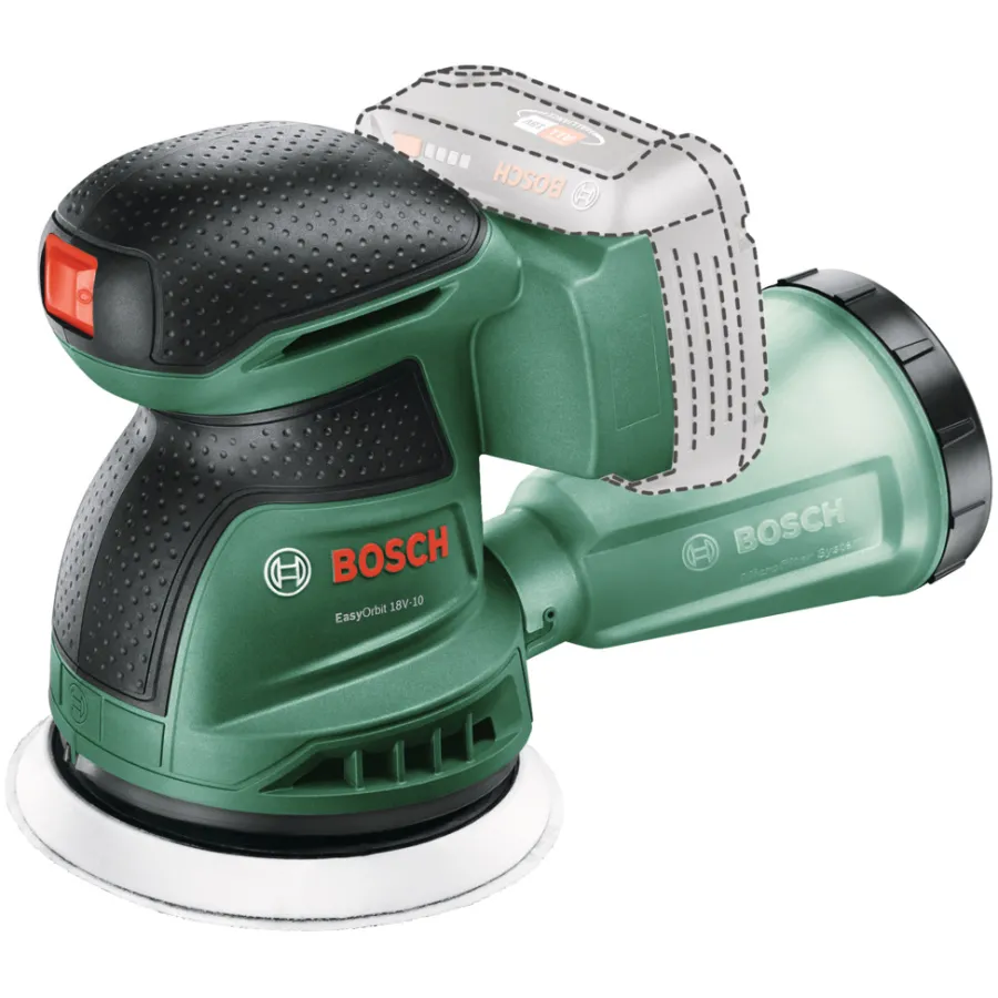 Bosch Polere- & Slibemaskiner|EasyOrbit 18V-10 akku excentersliber