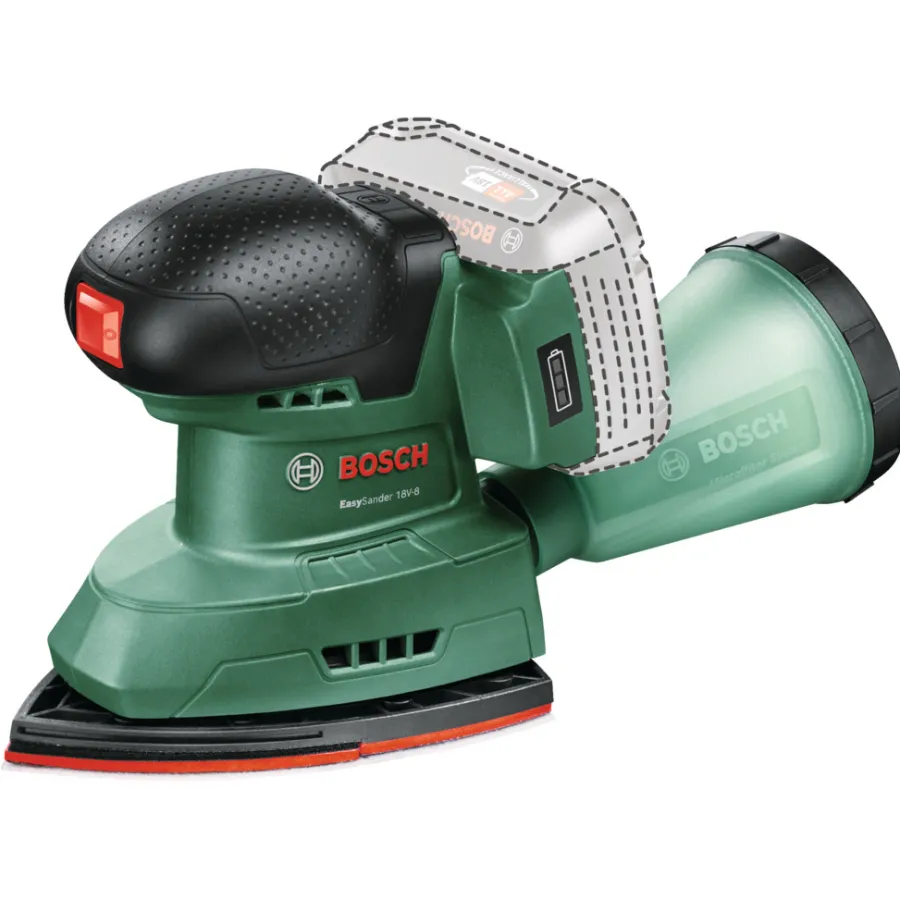 Bosch Polere- & Slibemaskiner|EasySander 18V-8 akku multisliber