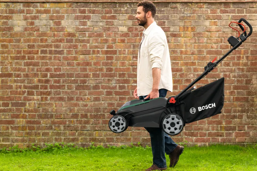 Bosch Plæneklippere|Rotak 18V-43 akku plæneklipper