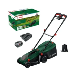 Bosch Plæneklippere|Rotak 18V-32 akku plæneklipper 4,0 Ah