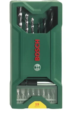 Bosch Bor & Bits|X-line bor- og bitssæt 15 dele
