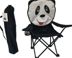 Sunlife® Sæsonafslutning|Telte & Campingmøbler|Børnecampingstol panda 35 x 35 x 62 cm -