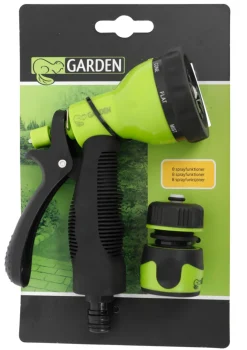 Garden® Koblinger & Sprøjtepistoler|Brusepistol med 8 sprayfunktioner 1/2" -