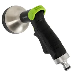 Garden® Koblinger & Sprøjtepistoler|Brusepistol m/5 funktioner - Grøn/sort
