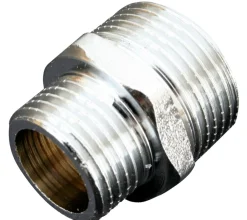 Forkromede|Brystnippel forkromet 3/4" x 1/2"