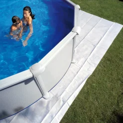 Swim & Fun Poolcovers, Liners & Underlag|Bunddækkecover til pool Ø5,5 m -