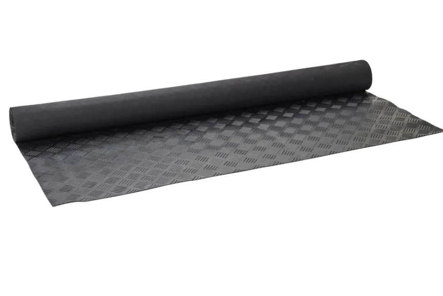 AutoZone® Trailertilbehør|Bundmåtte i gummi 203 x 120 cm -