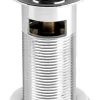 Reservedele Til Håndvaske|Bundventil Push pop-up 1 1/4" krom
