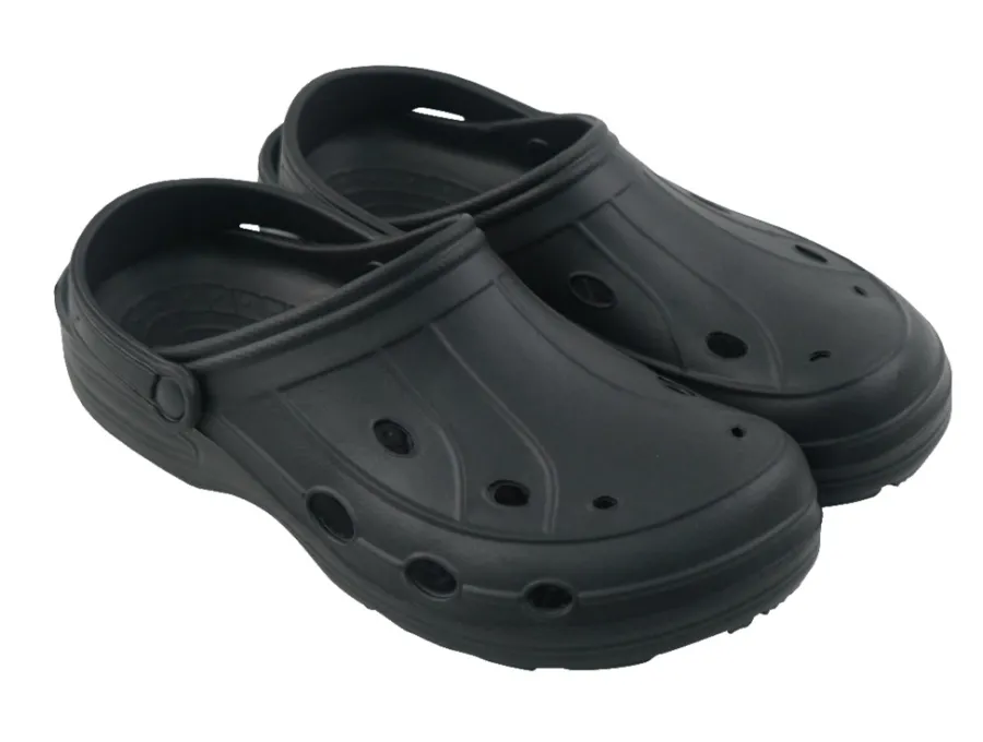 Træsko & Fodtøj|Clogs herre str. 45 Sort