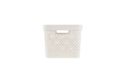 Curver Opbevaringskasser|Pure opbevaringskurv 17 liter Hvid