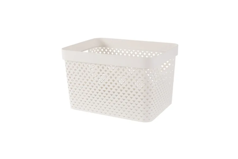 Curver Opbevaringskasser|Pure opbevaringskurv 17 liter Hvid