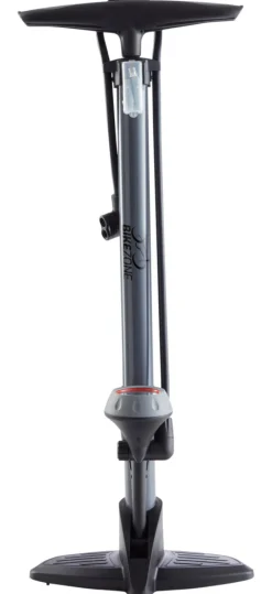 BikeZone® Cykelreparation & Lappegrej|Cykelpumpe med manometer fodmodel -