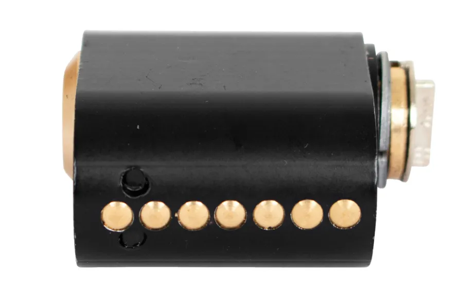 HOME it Dørhåndtag & Nøglecylindre|Cylinder oval 7-stift matsort