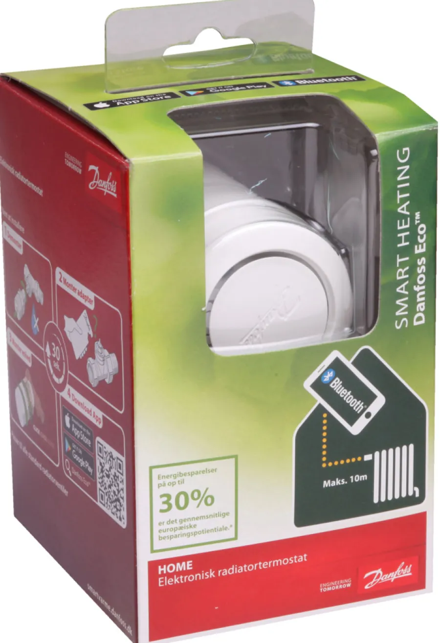 Danfoss Radiatortilbehør|Eco™ 2 termostat