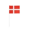 Pynt & Festudstyr|Flag & Flagstænger|Dannebrog på plastpind 10 stk. H40 cm