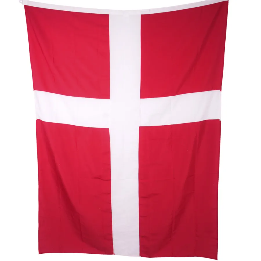 Gamle Danmark Flag & Flagstænger|Dannebrogsflag 175 x 132 cm