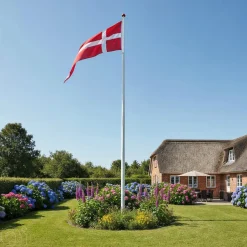 Gamle Danmark Flag & Flagstænger|Dannebrogstander 50 x 350 cm
