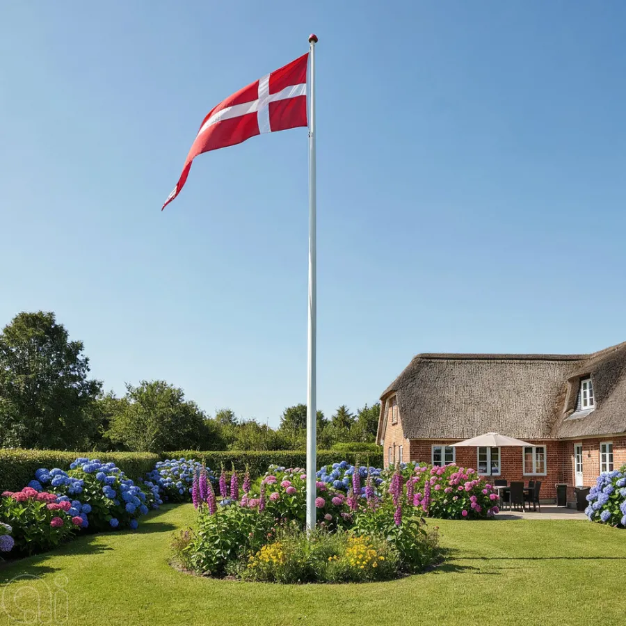 Gamle Danmark Flag & Flagstænger|Dannebrogstander 50 x 300 cm