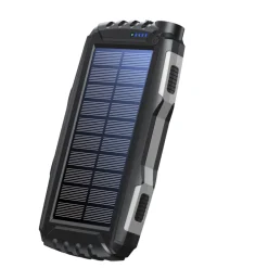 Denver Lyd & Tilbehør Til Mobiltelefoner|Campingudstyr|PSO-20010MK2 Solar Powerbank