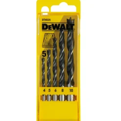Dewalt Bor & Bits|borsæt til træ 5 dele