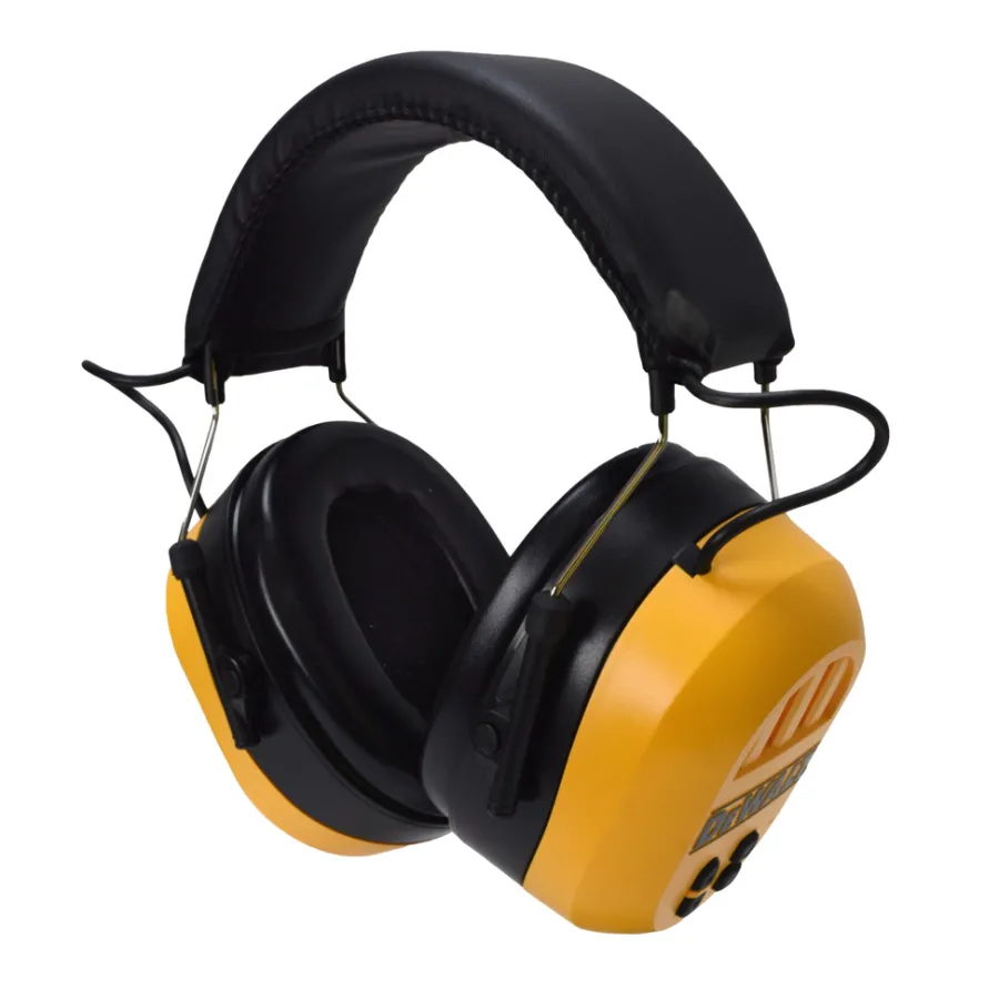 Dewalt Sikkerhedsudstyr|høreværn med Bluetooth sort/gul