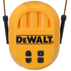 Dewalt Sikkerhedsudstyr|høreværn med Bluetooth sort/gul