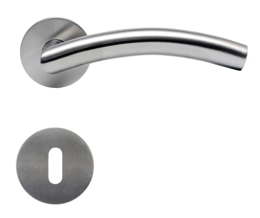 HOME it Dørhåndtag & Nøglecylindre|Dørgreb B-greb Ø19 mm rustfri stål