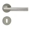 Homefixer Dørhåndtag & Nøglecylindre|Dørgreb 13,5 cm mat satin nikkel -